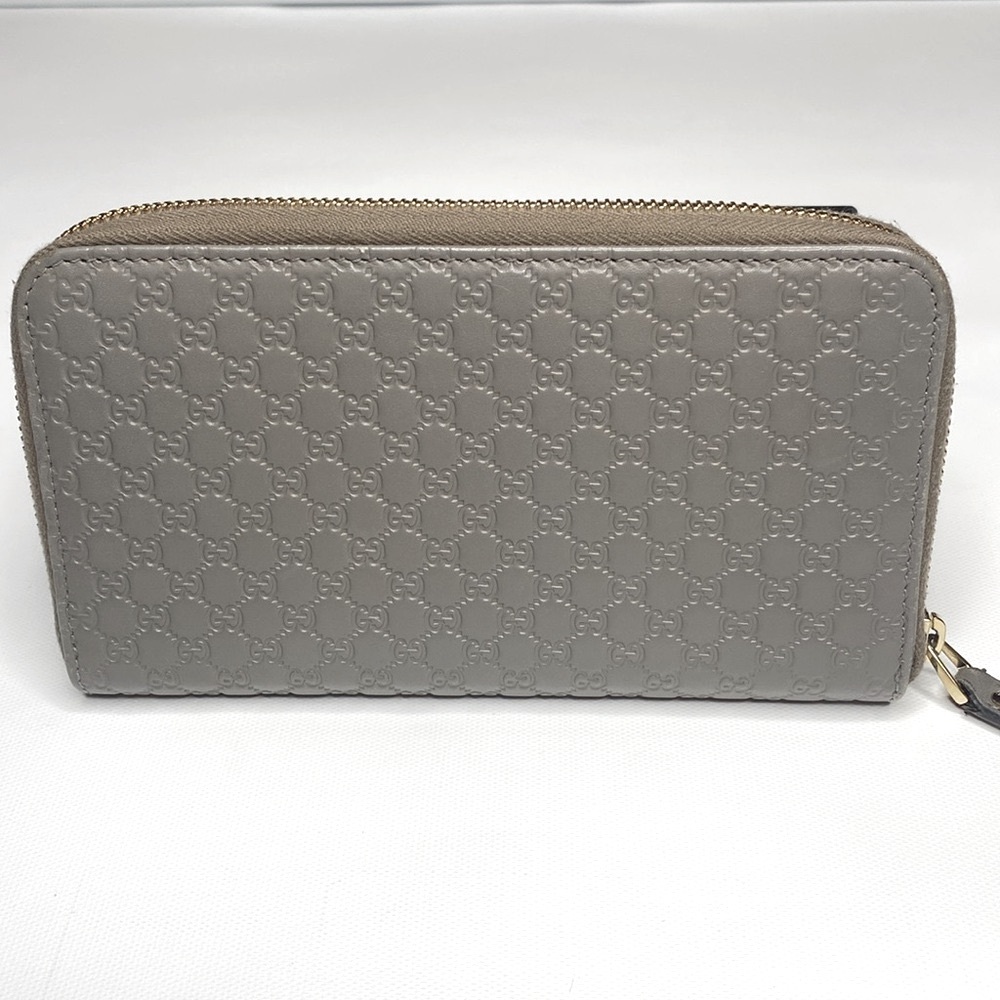 Gucci Gray Embossed Wallet - Picture 5 of 8